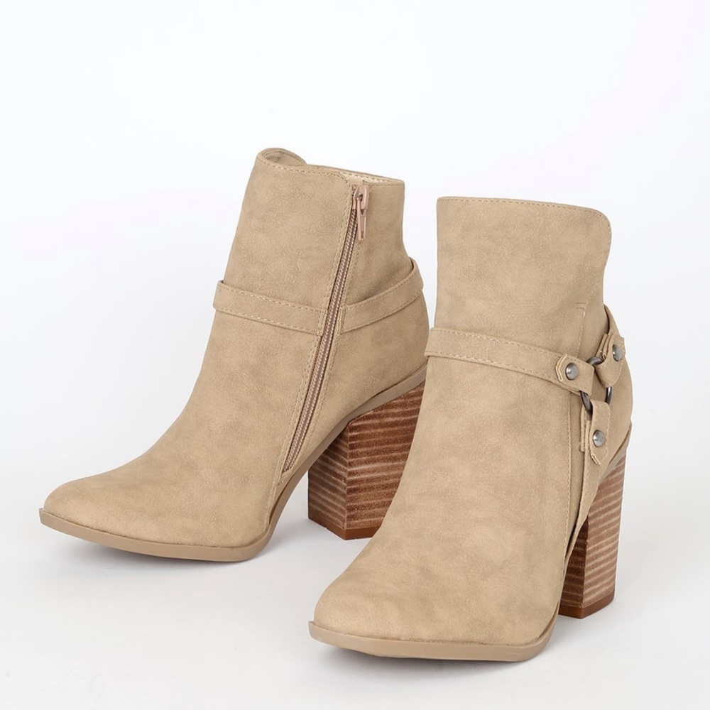 Lulus Tan Booties - Picture 4 of 8